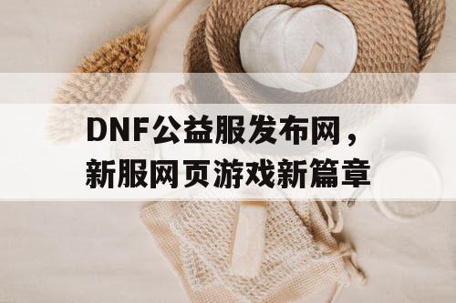 DNF公益服发布网，新服网页游戏新篇章